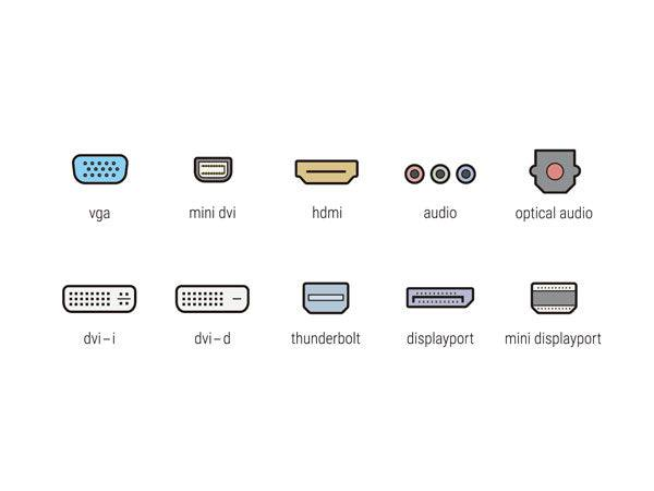 Monitor Connection Types