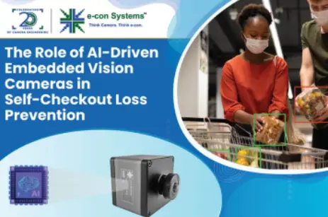 AI-driven embedded vision cameras in self-checkout loss prevention