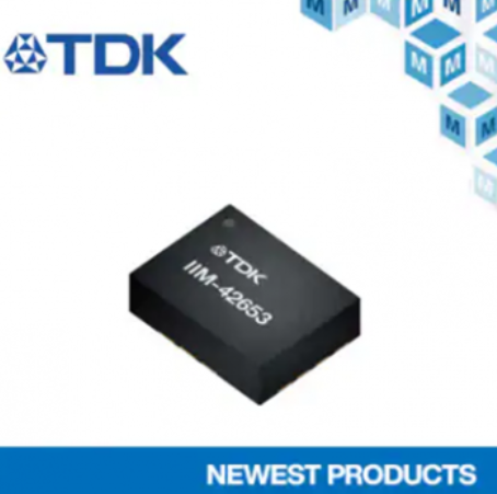 Mouser now stocks motion tracking from TDK